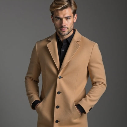Cappotto Uomo Invernale Classico Slim Fit