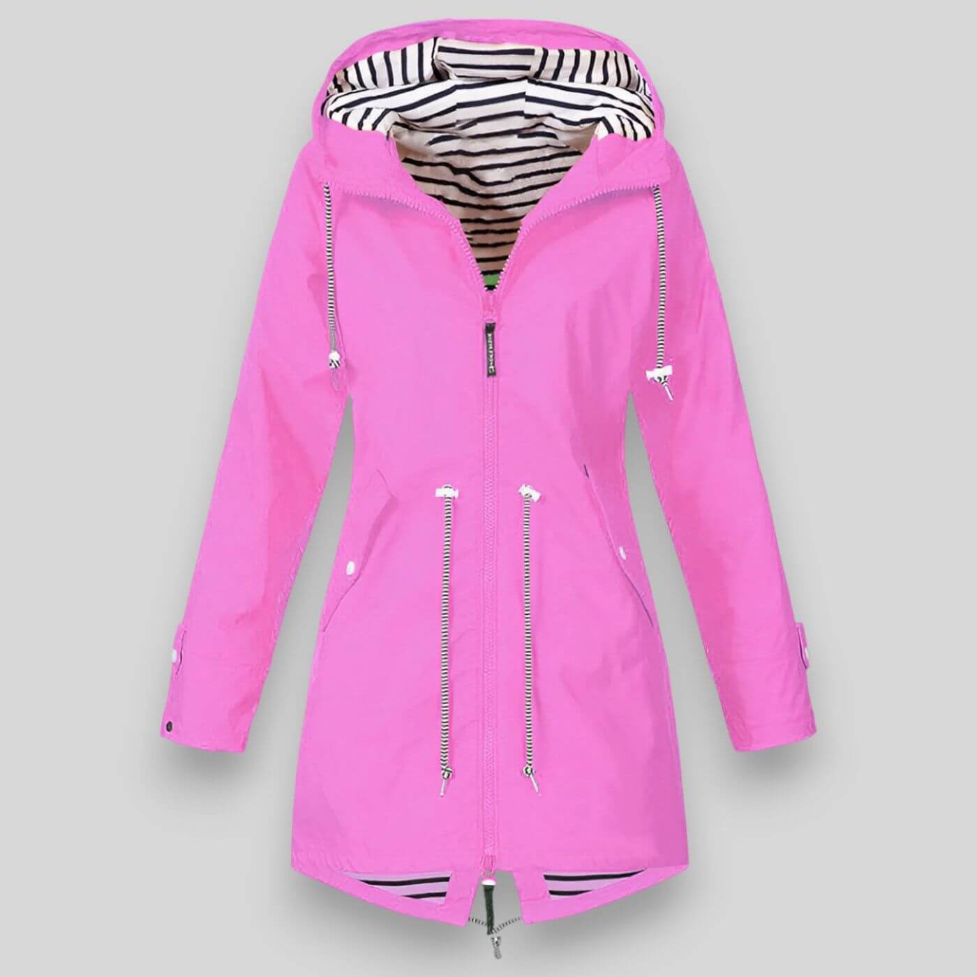 Giacca Invernale Donna Impermeabile Stile Lunga