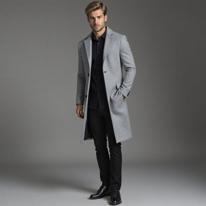 Cappotto Uomo Invernale Classico Slim Fit