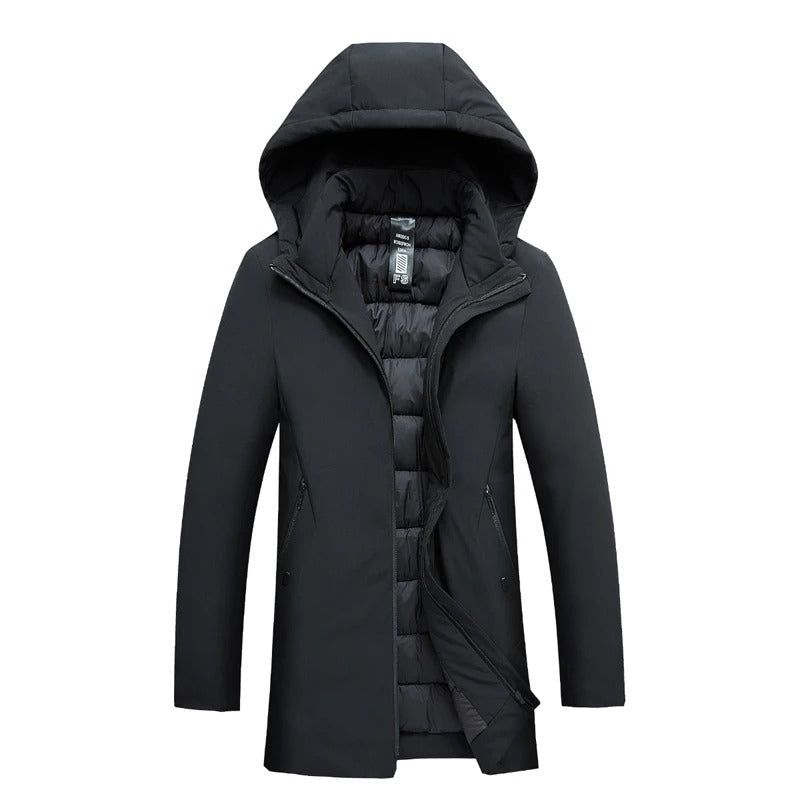 Giacca Invernale Uomo con Cappuccio Funzionale