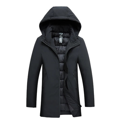 Giacca Invernale Uomo con Cappuccio Funzionale