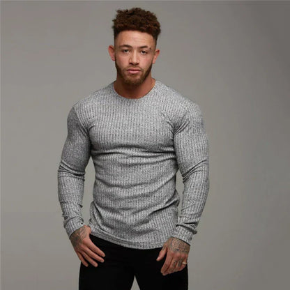 Maglione Uomo Girocollo Vestibilità Dritta