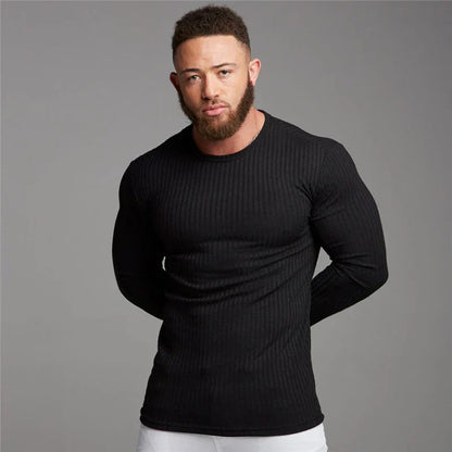 Maglione Uomo Girocollo Vestibilità Dritta