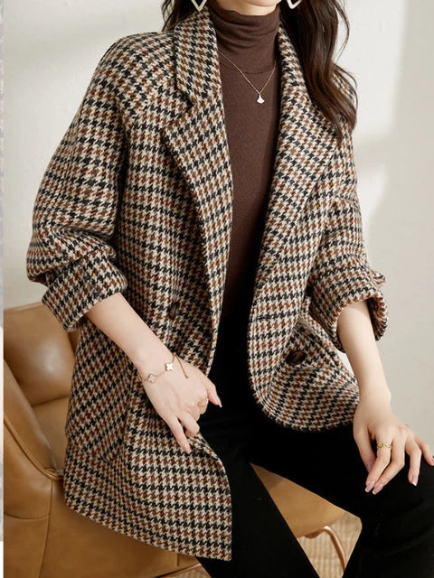 Cappotto Donna Invernale Caldo Taglio Classico