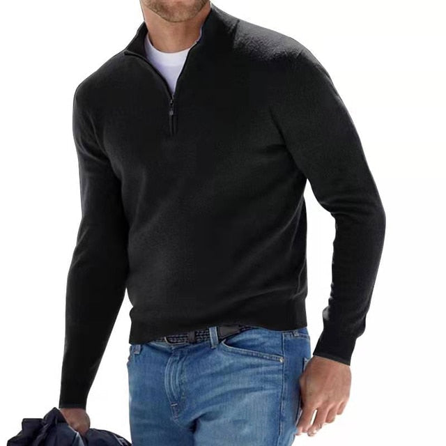 Maglione Uomo Scollo a V Casual