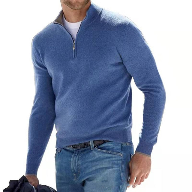 Maglione Uomo Scollo a V Casual