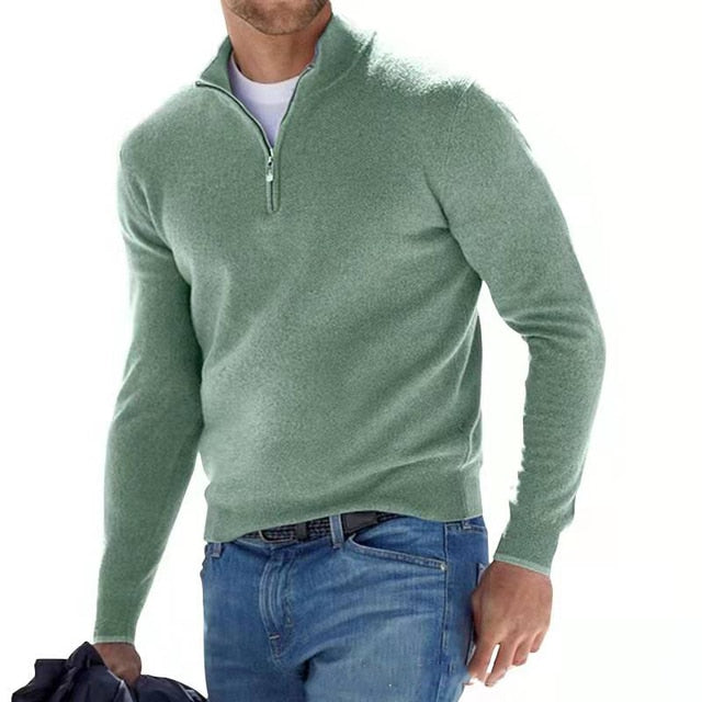 Maglione Uomo Scollo a V Casual