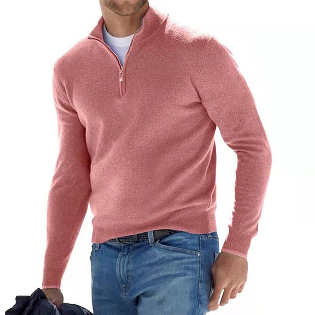 Maglione Uomo Scollo a V Casual