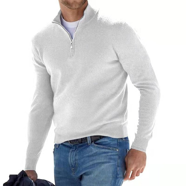 Maglione Uomo Scollo a V Casual