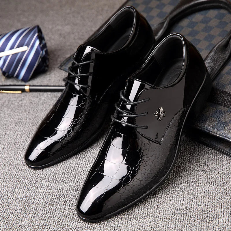 Scarpe Oxford Uomo Punta Stretta Classiche