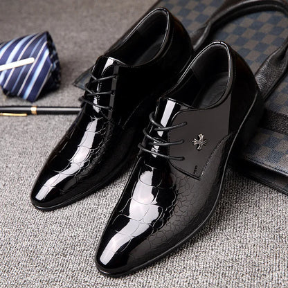 Scarpe Oxford Uomo Punta Stretta Classiche