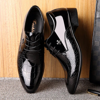 Scarpe Oxford Uomo Punta Stretta Classiche