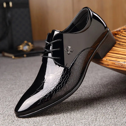 Scarpe Oxford Uomo Punta Stretta Classiche