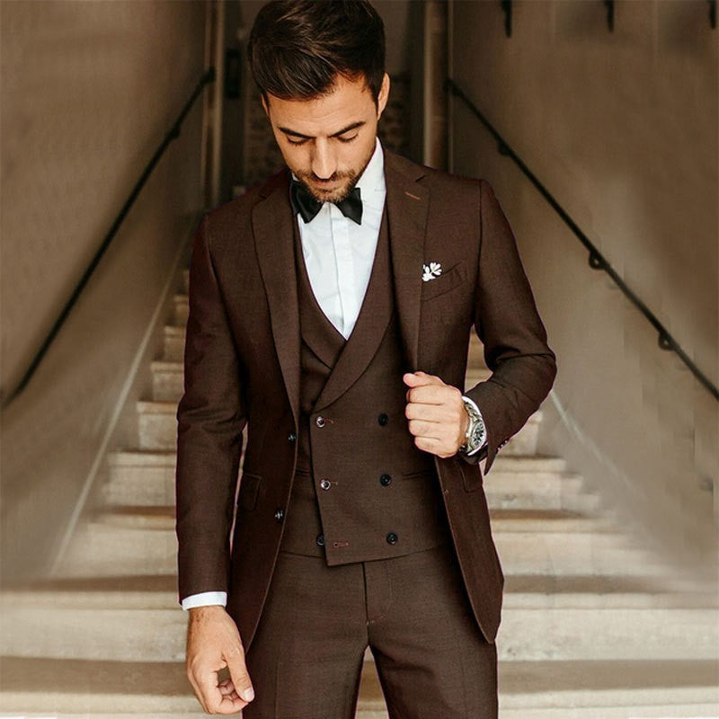 Completo Uomo Tre Pezzi Coordinato Classico