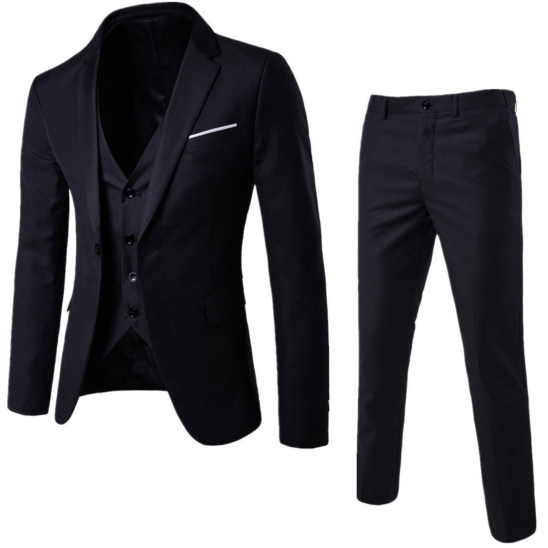 Abito Completo Uomo Cerimonia Moderno Slim Fit - Brentozzi