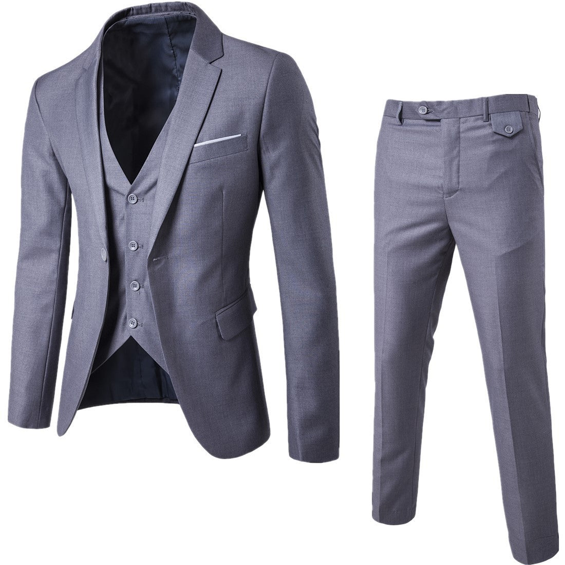 Abito Completo Uomo Cerimonia Moderno Slim Fit
