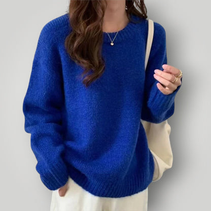 Maglione Donna Maniche Lunghe Vestibilità Ampia