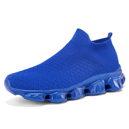 Scarpe Donna in Tessuto Elasticizzato Suola Profilata