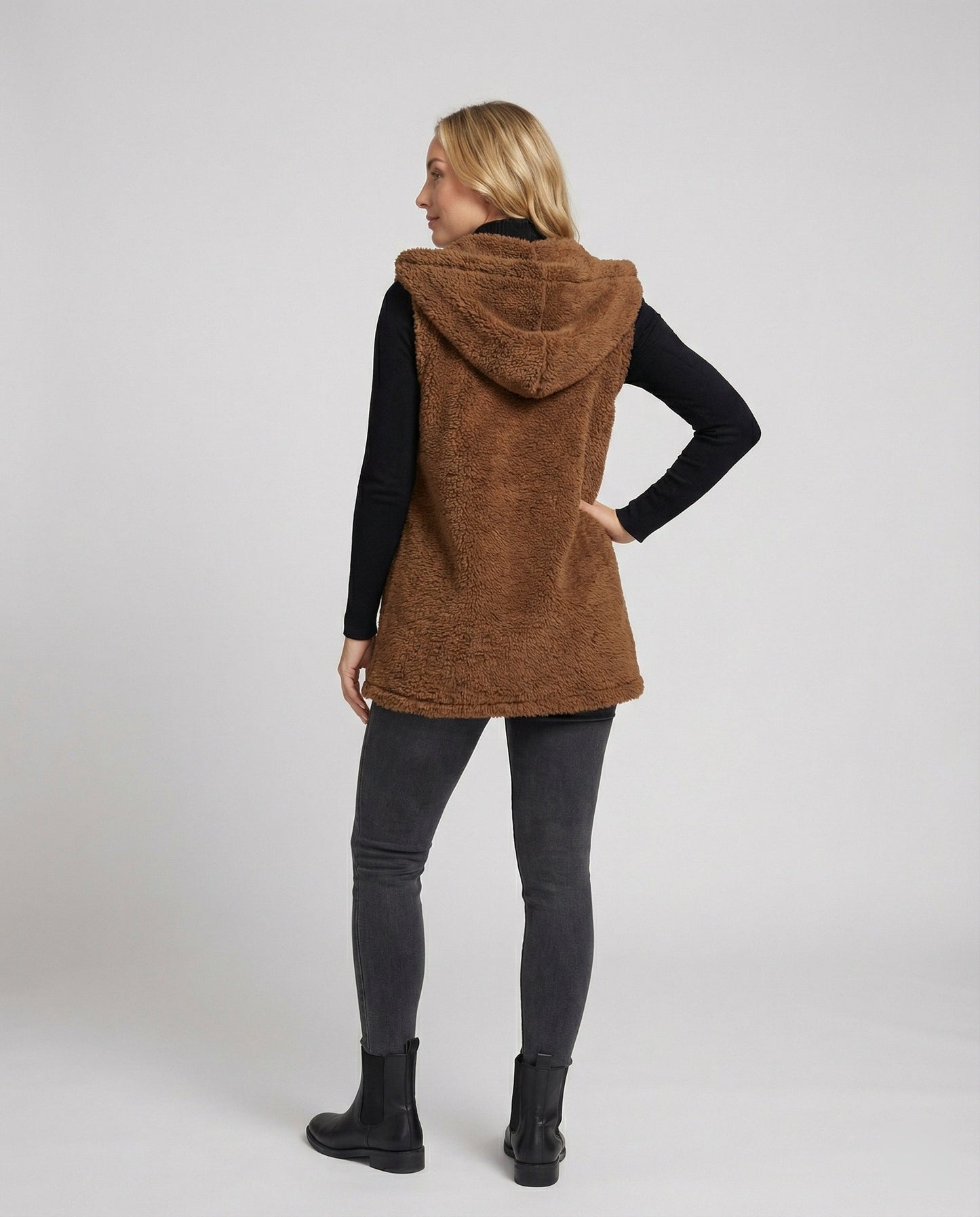 Gilet Donna in Ecopelliccia Morbida