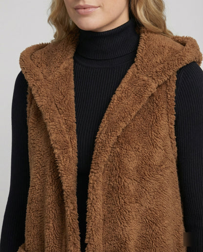 Gilet Donna in Ecopelliccia Morbida