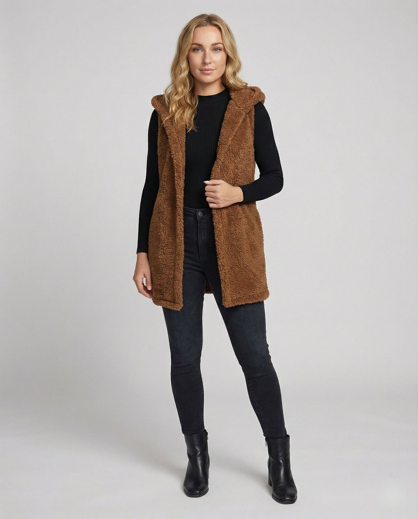 Gilet Donna in Ecopelliccia Morbida