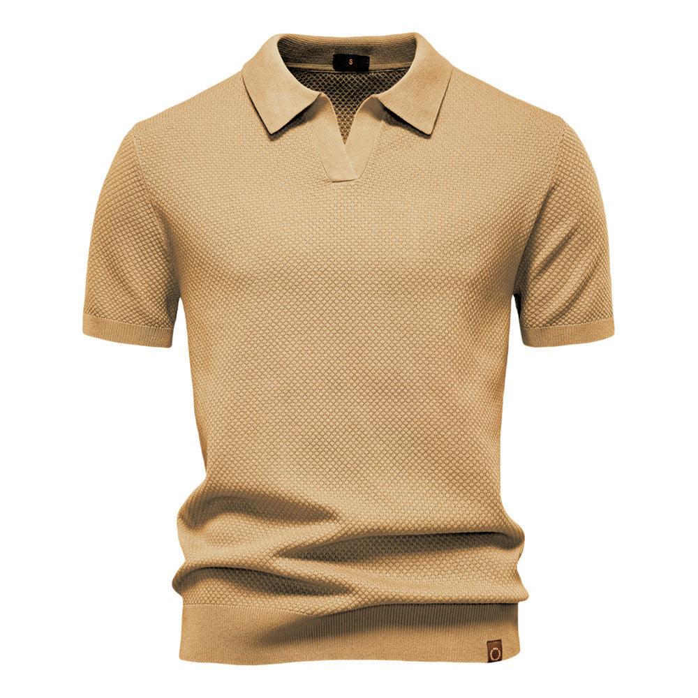 Polo Uomo Strutturata Manica Corta