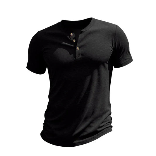 Maglia Uomo Manica Corta con Bottoni al Collo - Brentozzi