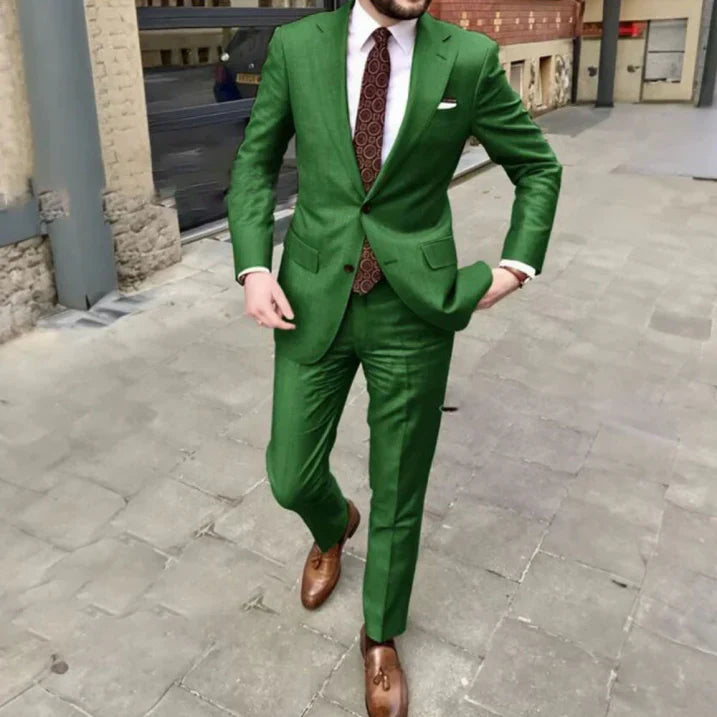 Completo Uomo Due Pezzi Giacca e Pantaloni Classici