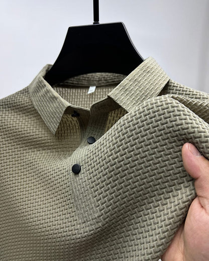 Polo Uomo in Mesh Vestibilità Regular