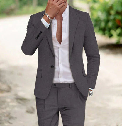 Completo Uomo Giacca e Pantaloni Vestibilità Classica