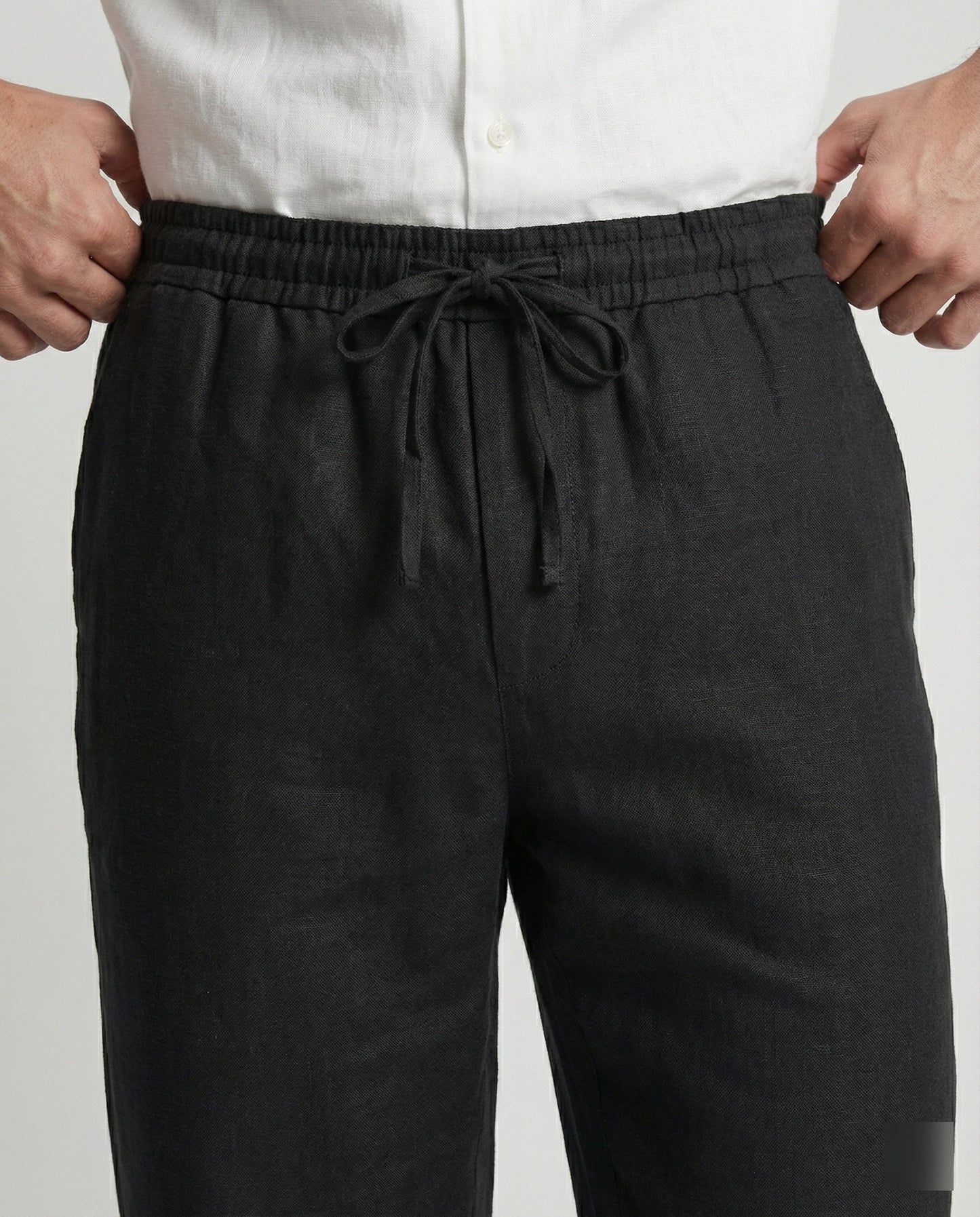 Pantaloni Lino Uomo Estivi Comodi