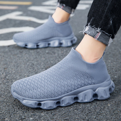 Scarpe Donna in Tessuto Elasticizzato Suola Profilata