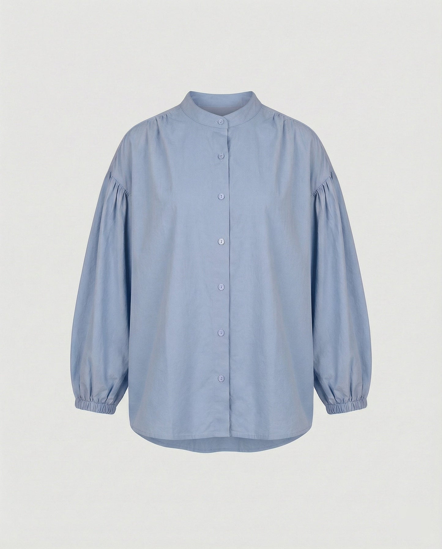 Blusa Donna con Maniche Voluminose e Design Moderno