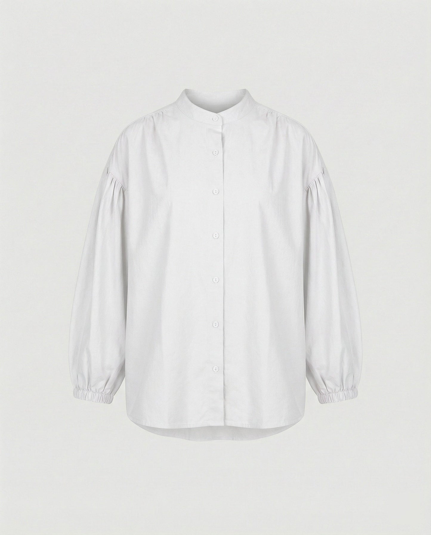 Blusa Donna con Maniche Voluminose e Design Moderno