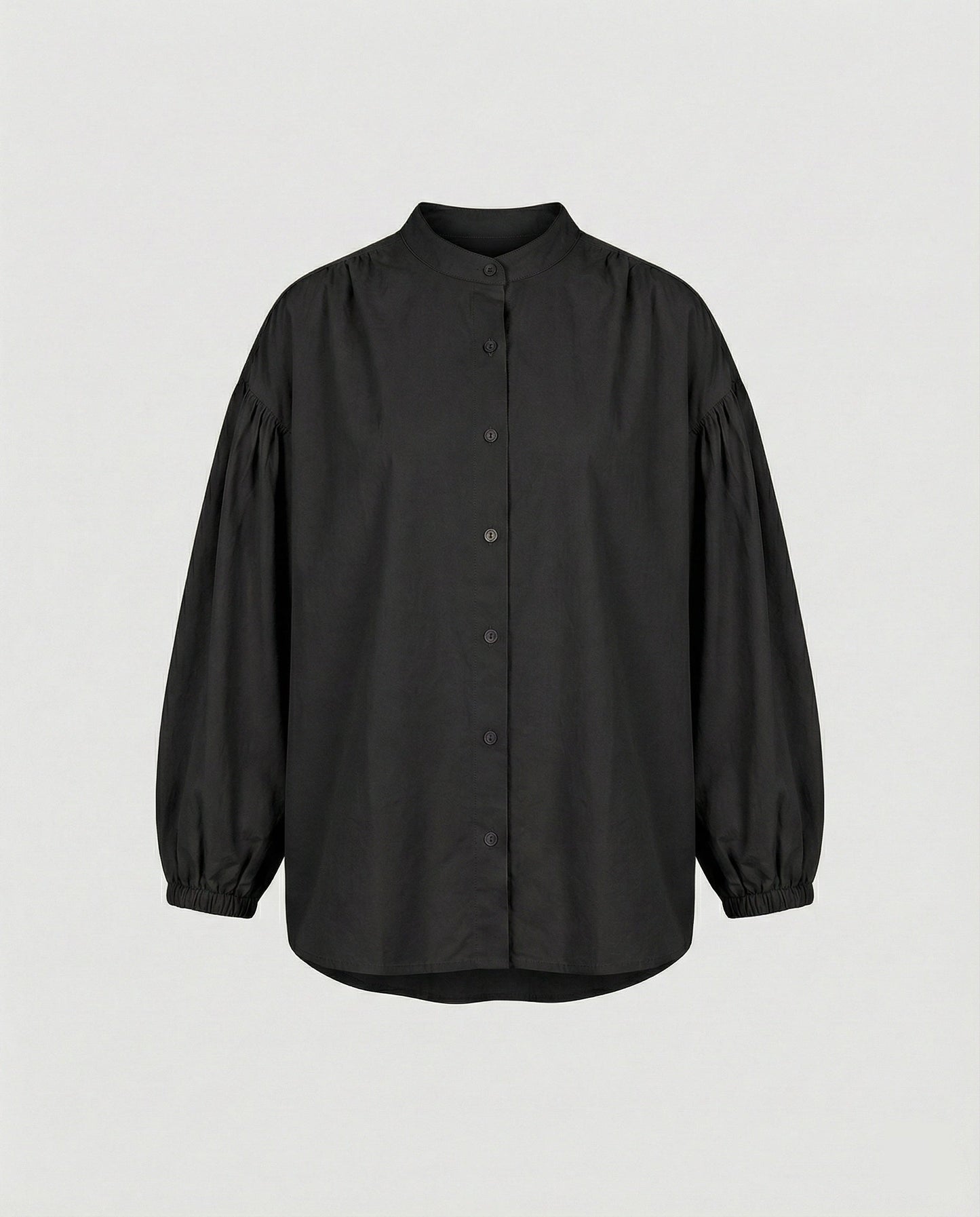 Blusa Donna con Maniche Voluminose e Design Moderno