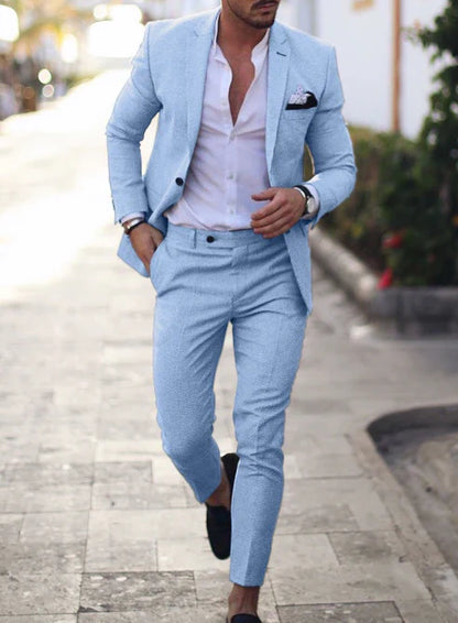 Completo Uomo Giacca e Pantaloni Vestibilità Classica