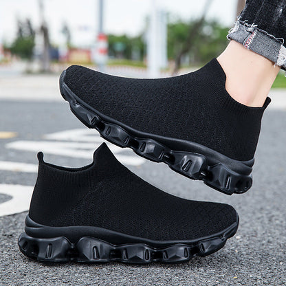 Scarpe Donna in Tessuto Elasticizzato Suola Profilata - Brentozzi