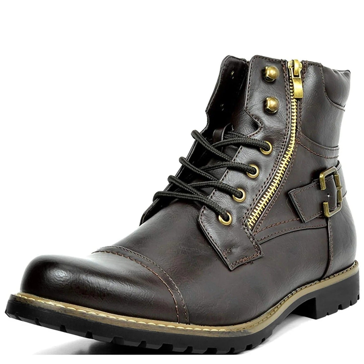 Stivali Uomo Classici in Pelle Comfort Autunno Inverno