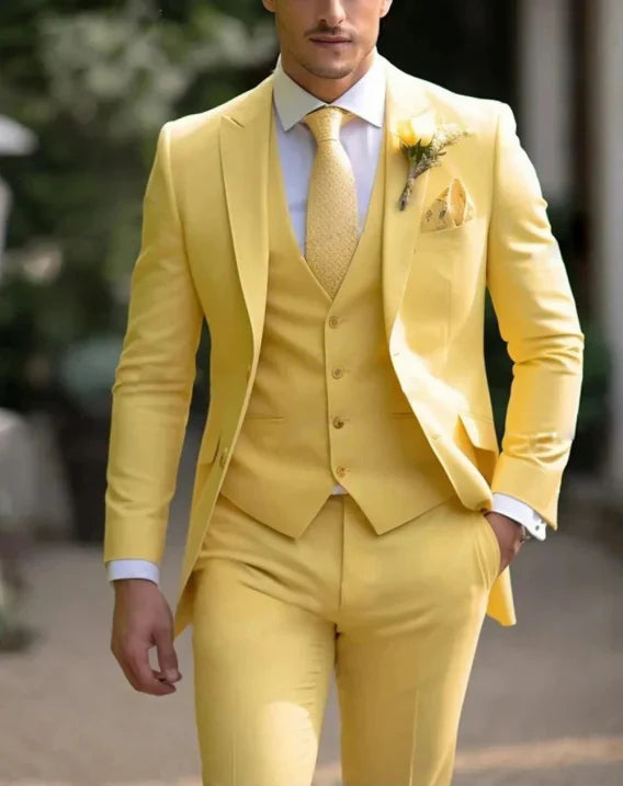 Completo Uomo Tre Pezzi Taglio Classico - Brentozzi