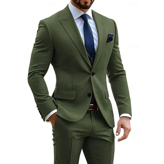 Abito Uomo Completo Coordinato Stile Formale Sobrio - Brentozzi