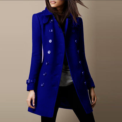 Cappotto Donna Doppiopetto Classico