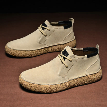 Stivaletti Uomo in Camoscio Stile Desert