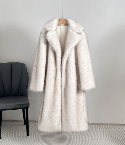 Cappotto Donna Invernale Tessuto Caldo Vestibilità Ampia