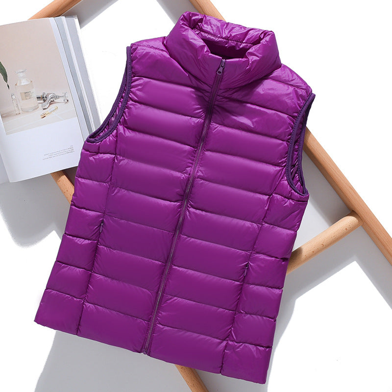 Gilet Imbottito Donna Leggero Primavera Autunno