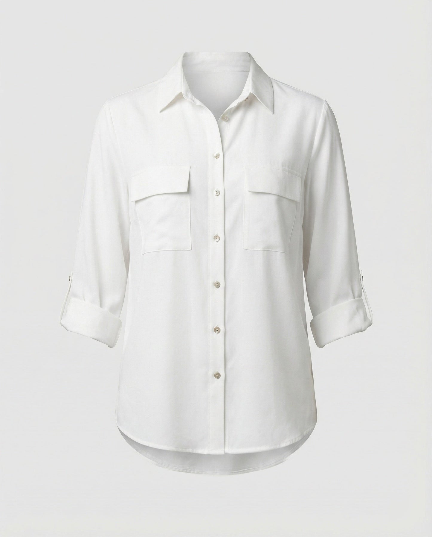 Camicia Donna con Tasche Taglio Classico