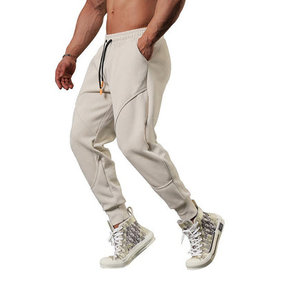 Pantaloni Jogging Uomo Fleece Leggero Cargo Taglio Tapered