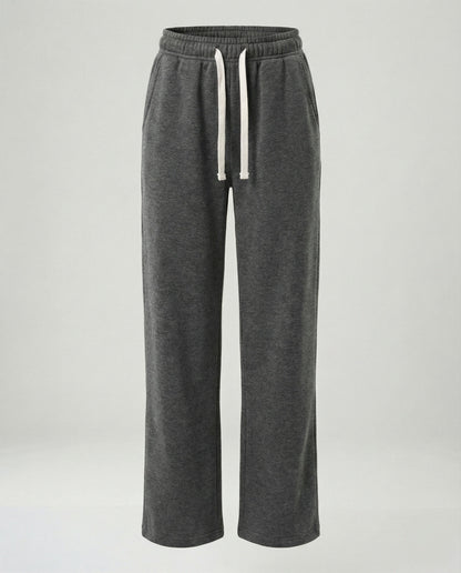 Pantaloni Donna Comodi Ampia Gamba Casual
