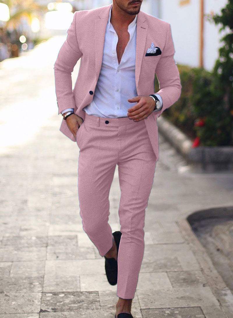 Abito Uomo Due Pezzi Slim Fit Giacca e Pantaloni
