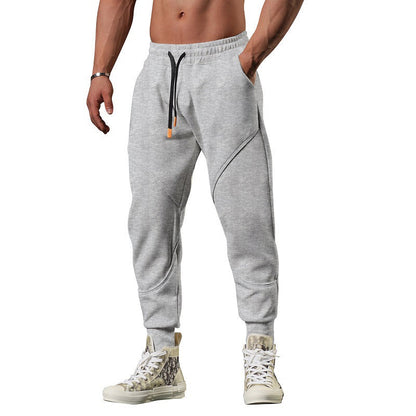 Pantaloni Jogging Uomo Fleece Leggero Cargo Taglio Tapered