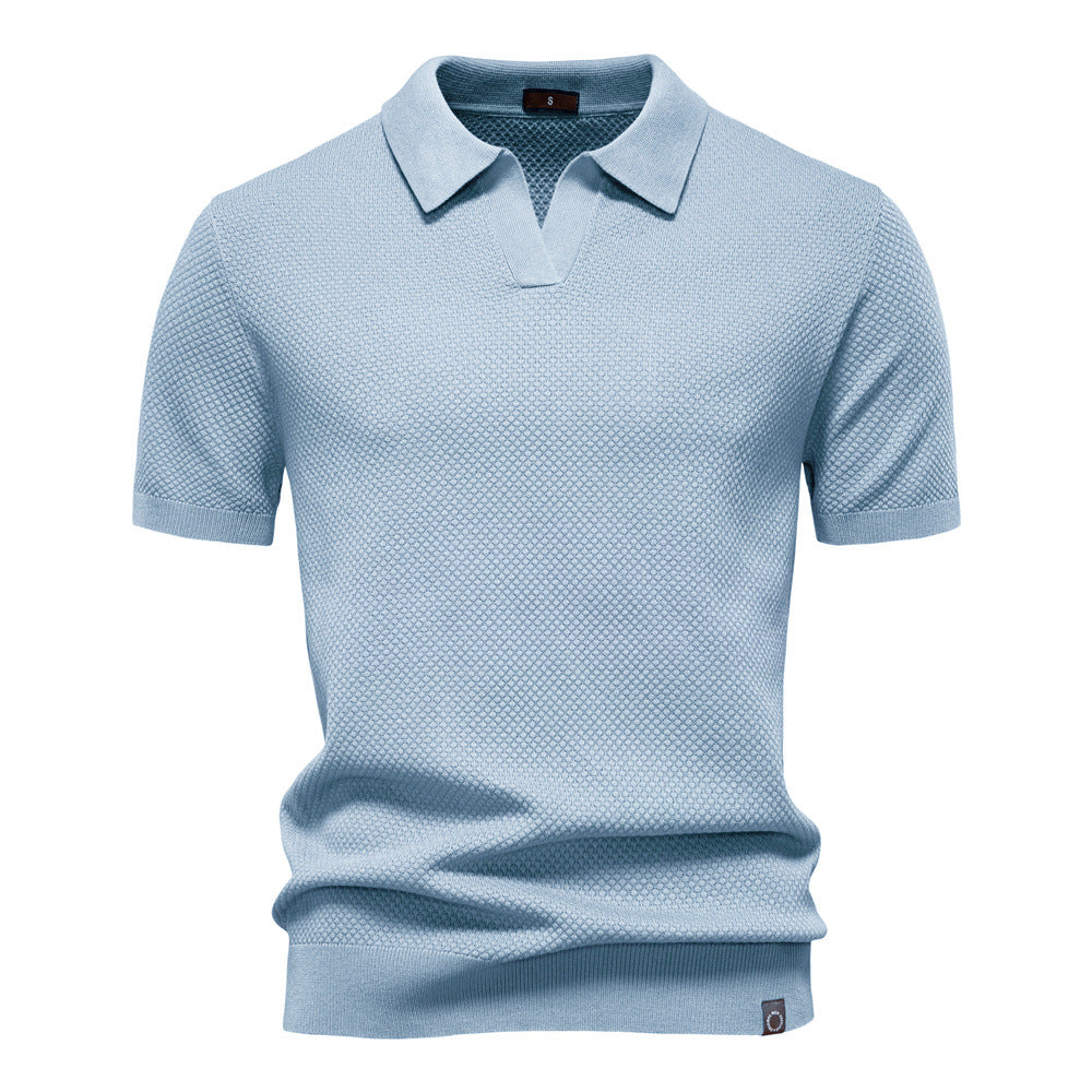 Polo Uomo Strutturata Manica Corta